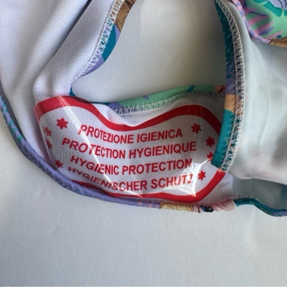 CAKEWORTHY NEW Golden Girls One Piece Swimsuit 80s Vintage Print Graphic - Picture 5 of 11